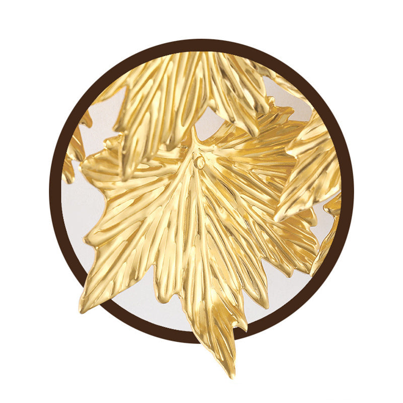Mid-century Maple Leaf 3/4/5 Light Wall Sconce Lamp