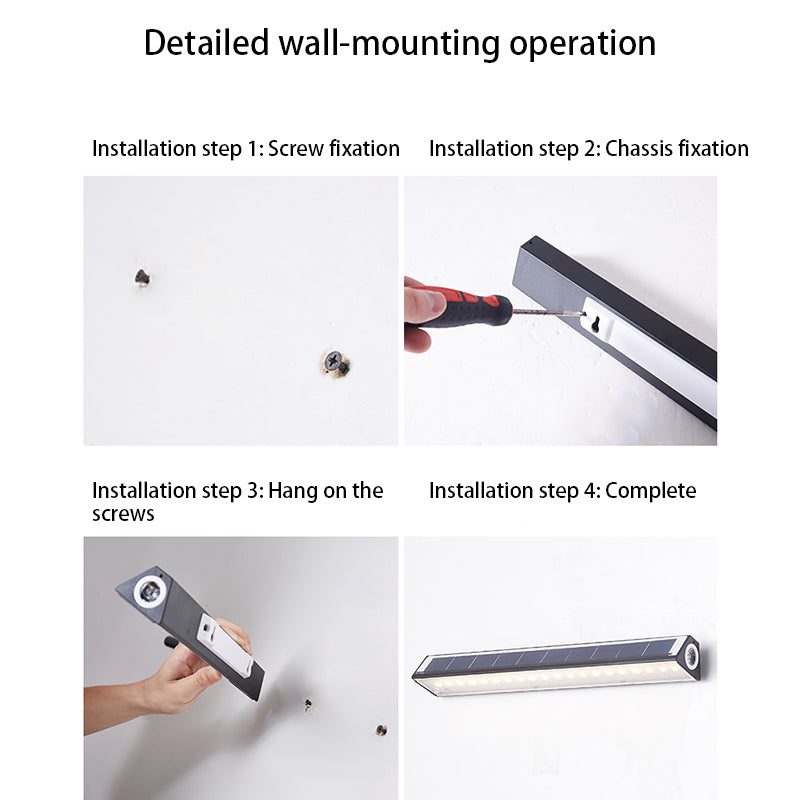 Simplicity Magnetic Light Control LED Wall Sconce Lamp
