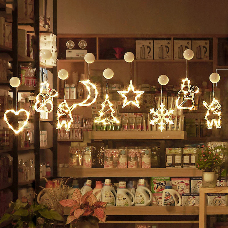 Deco Decoration LED Wall Sconce Lamp Suction Cup Light
