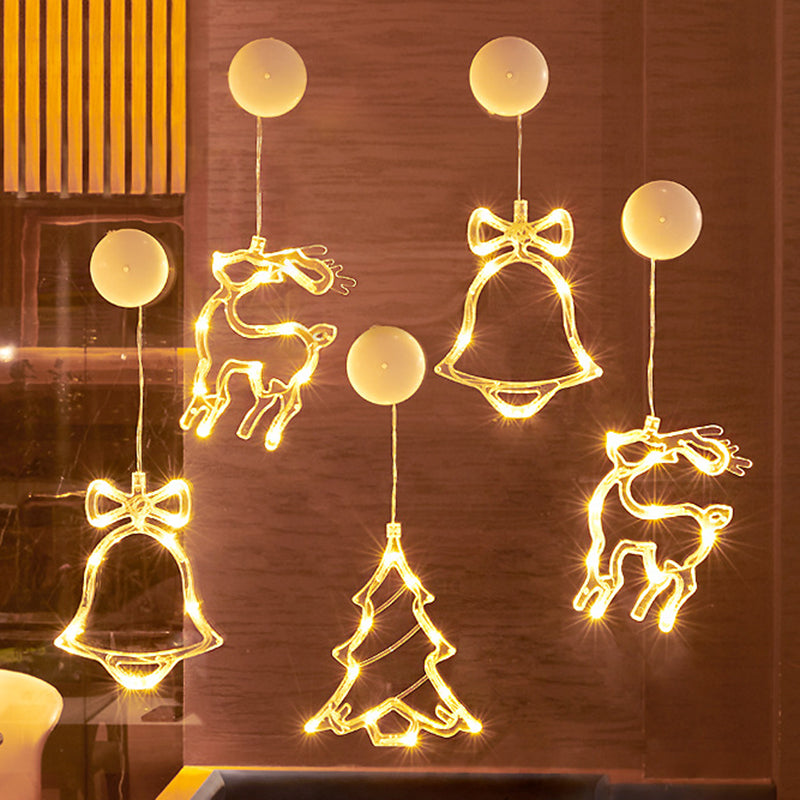 Deco Decoration LED Wall Sconce Lamp Suction Cup Light