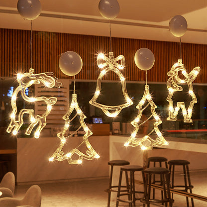 Deco Decoration LED Wall Sconce Lamp Suction Cup Light