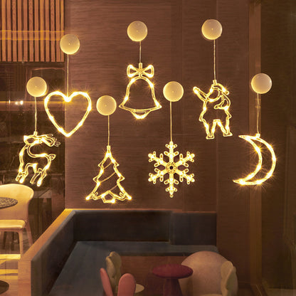 Deco Decoration LED Wall Sconce Lamp Suction Cup Light