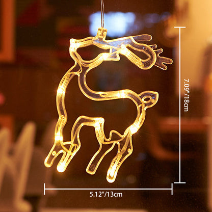 Deco Decoration LED Wall Sconce Lamp Suction Cup Light