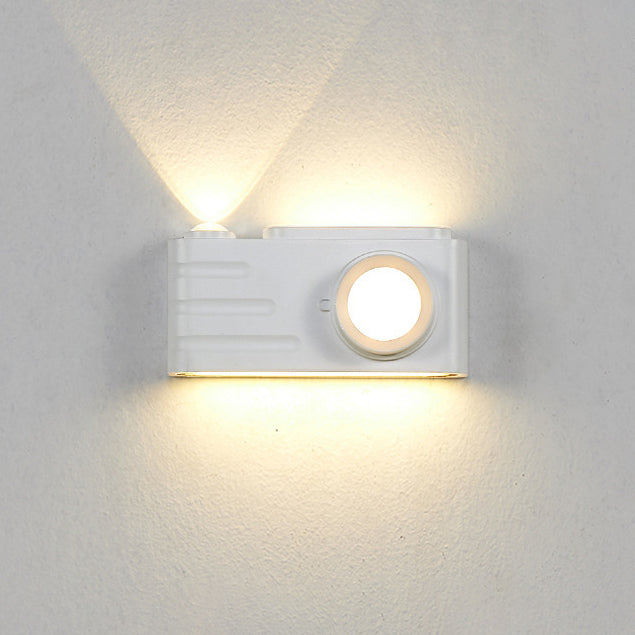 Waterproof Aluminum Camera Rectangular LED Wall Sconce Lamp