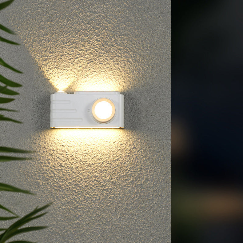 Waterproof Aluminum Camera Rectangular LED Wall Sconce Lamp