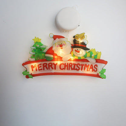 Deco Santa Deer Decoration Suction LED Wall Sconce Lamp