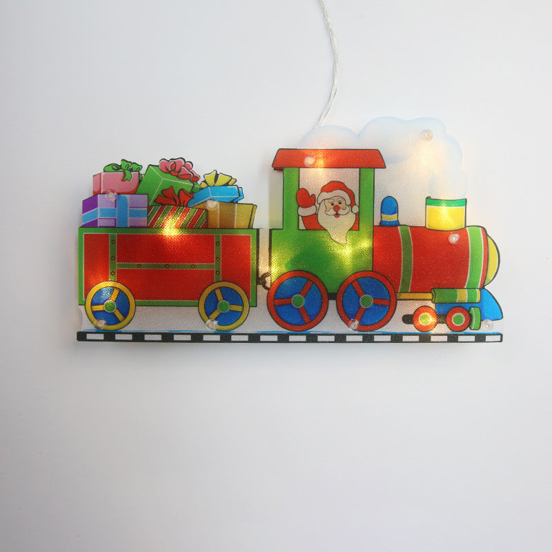 Deco Santa Deer Decoration Suction LED Wall Sconce Lamp