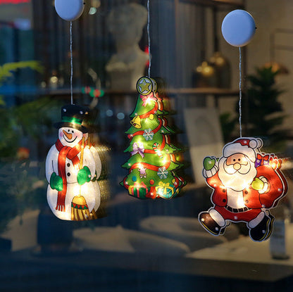 Deco Santa Deer Decoration Suction LED Wall Sconce Lamp