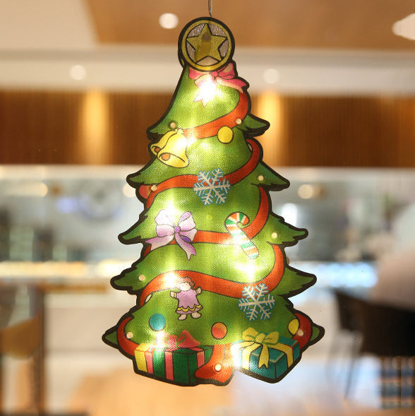Deco Santa Deer Decoration Suction LED Wall Sconce Lamp