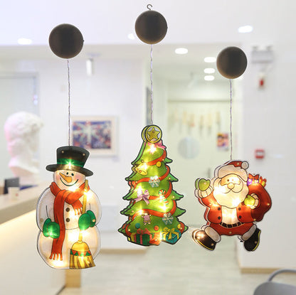 Deco Santa Deer Decoration Suction LED Wall Sconce Lamp