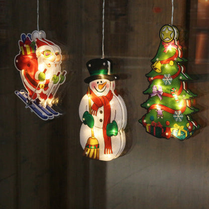 Deco Santa Deer Decoration Suction LED Wall Sconce Lamp