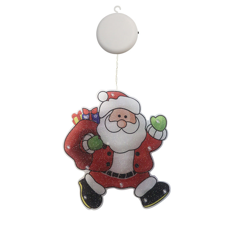 Deco Santa Deer Decoration Suction LED Wall Sconce Lamp