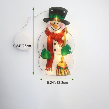 Deco Santa Deer Decoration Suction LED Wall Sconce Lamp