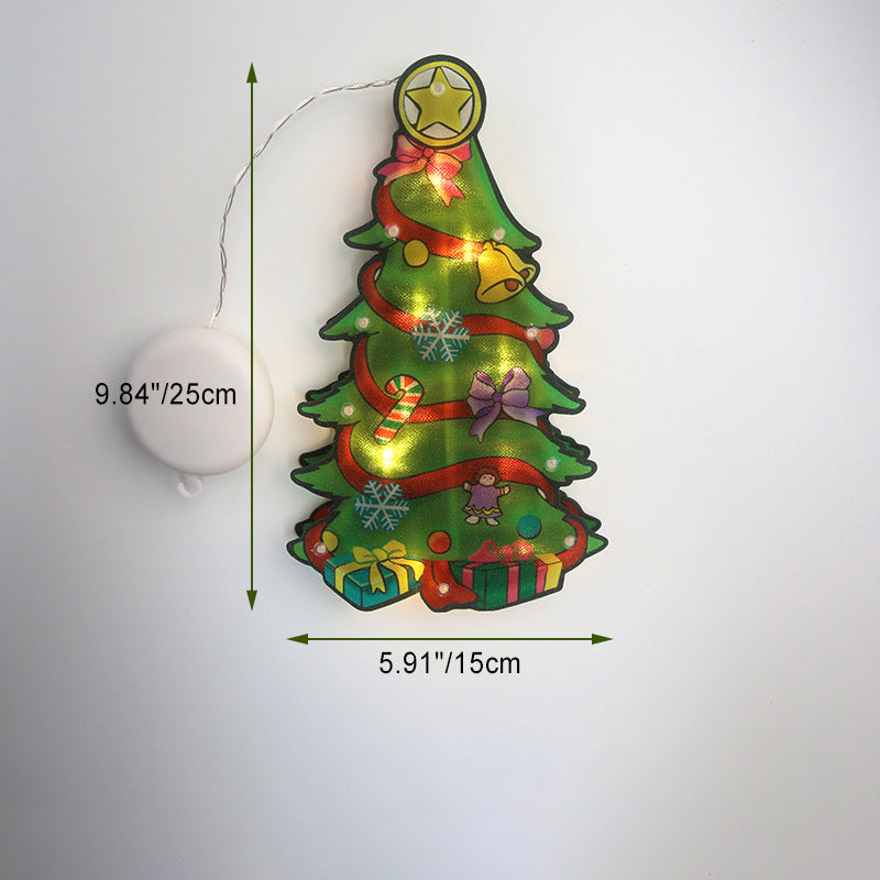 Deco Santa Deer Decoration Suction LED Wall Sconce Lamp