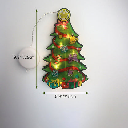 Deco Santa Deer Decoration Suction LED Wall Sconce Lamp