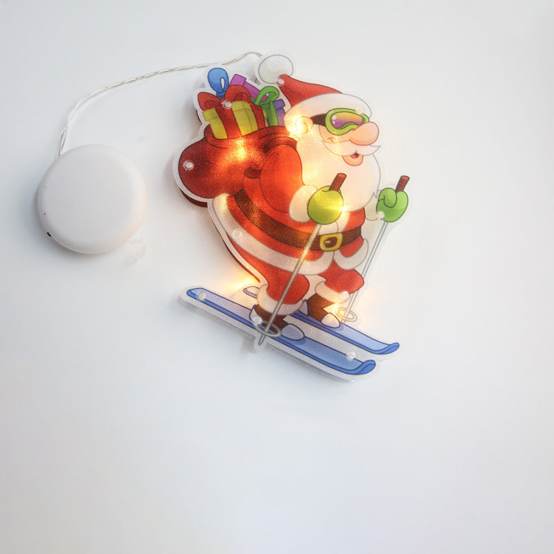 Deco Santa Deer Decoration Suction LED Wall Sconce Lamp