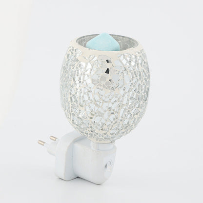 Boho Mosaic Cracked 1-Light Melting Wax Wall Sconce Lamp