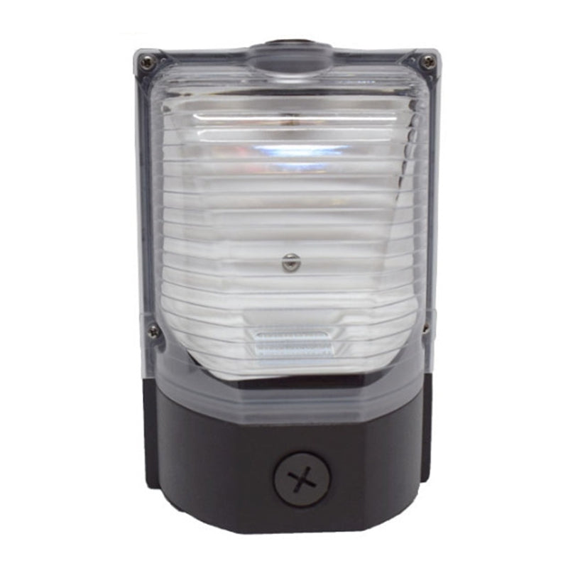 Waterproof PC Rectangular Striped LED Wall Sconce Lamp
