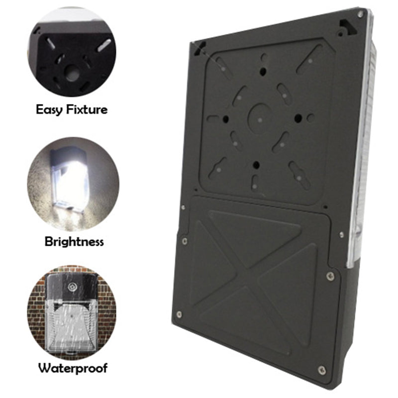 Waterproof PC Rectangular Striped LED Wall Sconce Lamp