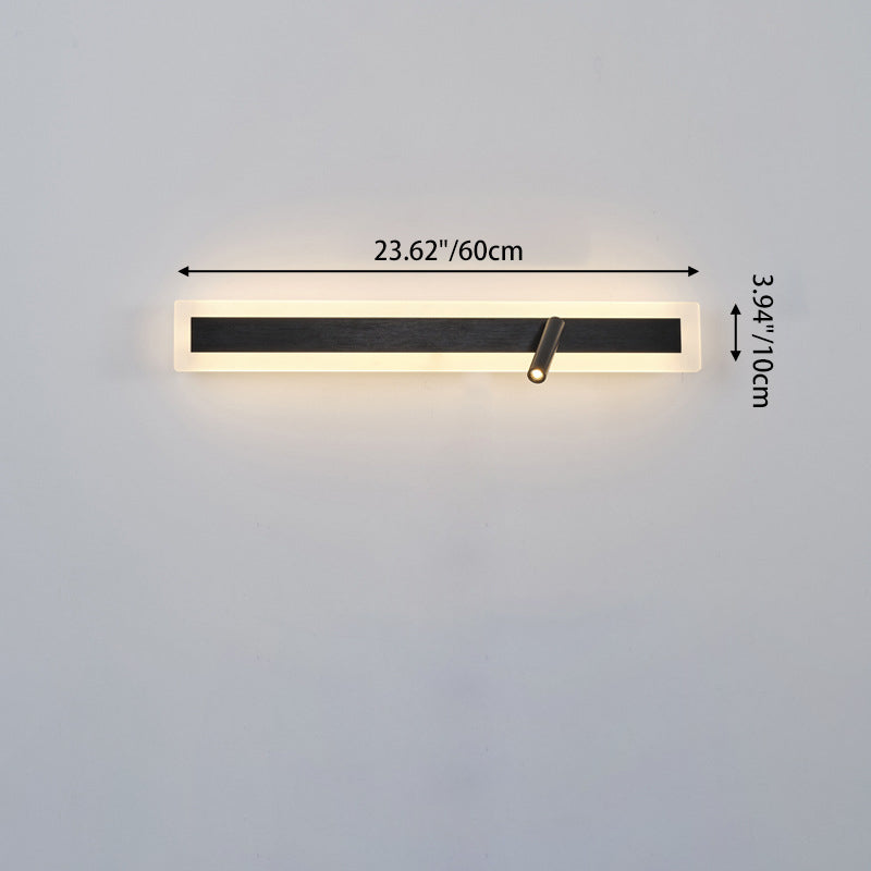 Aluminum Rotatable Spotlight LED Wall Sconce Lamp