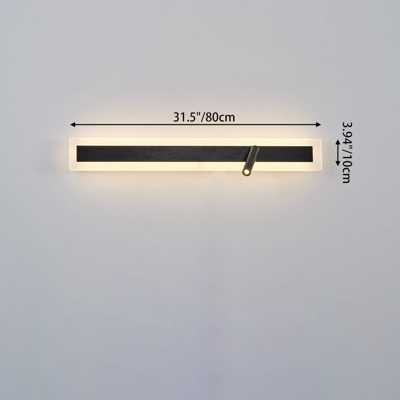 Aluminum Rotatable Spotlight LED Wall Sconce Lamp