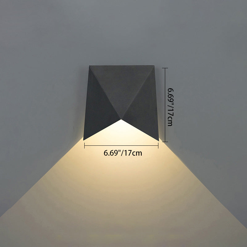 Simplicity Aluminum Envelope LED Wall Sconce Lamp