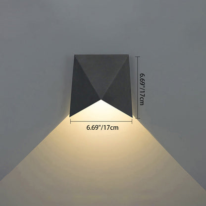 Simplicity Aluminum Envelope LED Wall Sconce Lamp