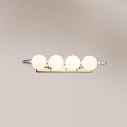 Stainless Iron PC Ball LED Wall Sconce Lamp Vanity Lighting