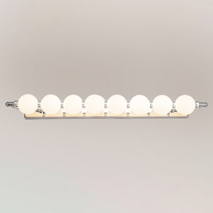 Stainless Iron PC Ball LED Wall Sconce Lamp Vanity Lighting