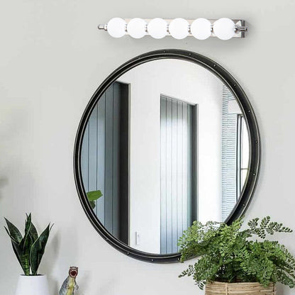 Stainless Iron PC Ball LED Wall Sconce Lamp Vanity Lighting
