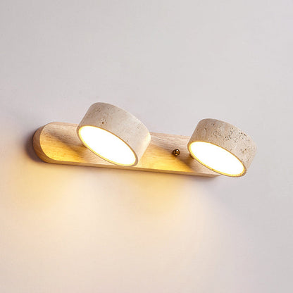 Japanese Rotatable LED Wall Sconce Lamp Vanity Lighting