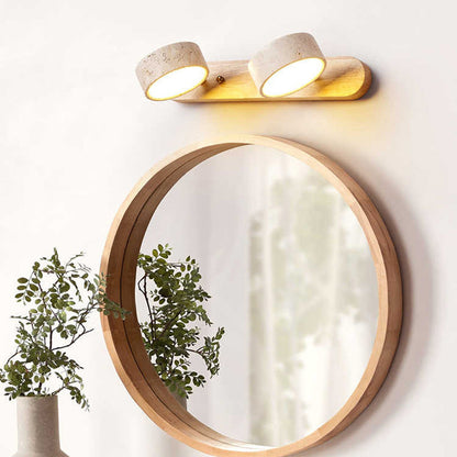 Japanese Rotatable LED Wall Sconce Lamp Vanity Lighting