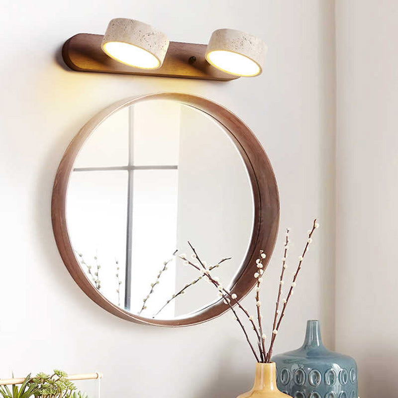 Japanese Rotatable LED Wall Sconce Lamp Vanity Lighting