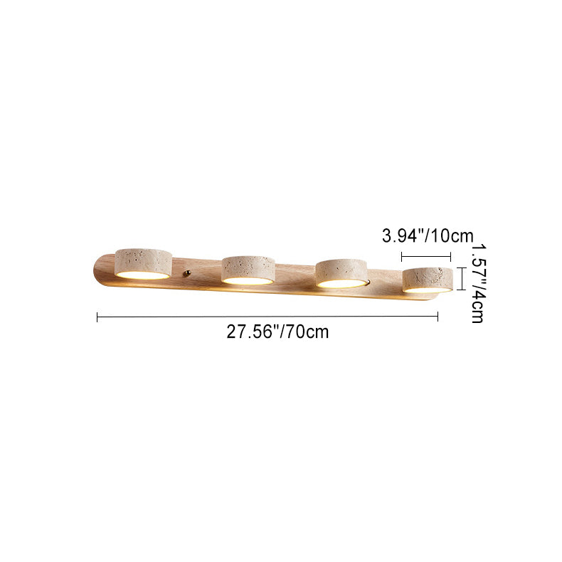 Japanese Rotatable LED Wall Sconce Lamp Vanity Lighting