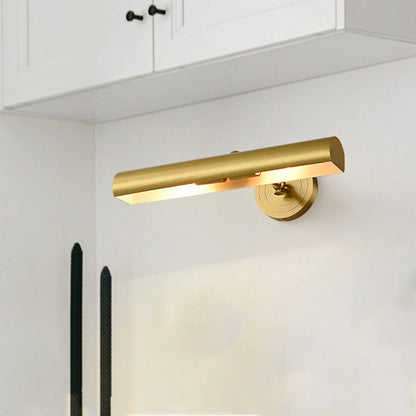 Mid-century Strip Adjustable 2-Light Wall Sconce Lamp