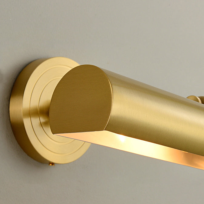 Mid-century Strip Adjustable 2-Light Wall Sconce Lamp