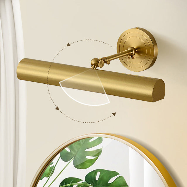 Mid-century Strip Adjustable 2-Light Wall Sconce Lamp