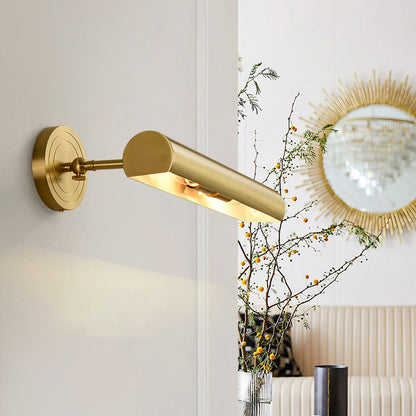 Mid-century Strip Adjustable 2-Light Wall Sconce Lamp