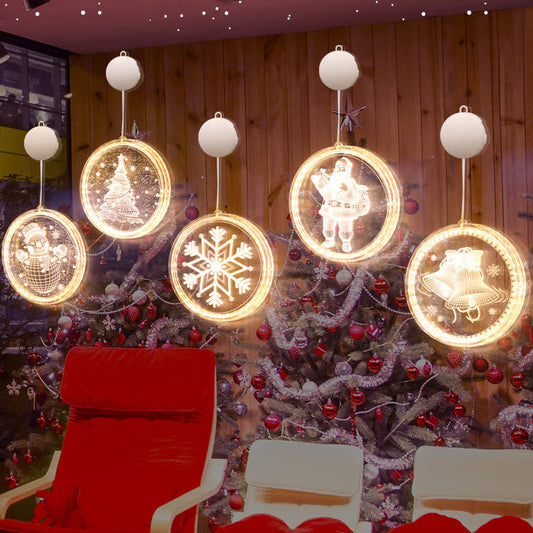Deco Snow Suction LED Wall Sconce Lamp Decoration Light