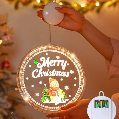 Deco Snow Suction LED Wall Sconce Lamp Decoration Light