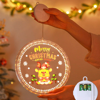Deco Snow Suction LED Wall Sconce Lamp Decoration Light