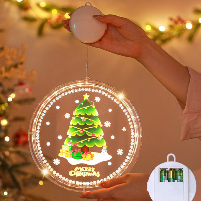 Deco Snow Suction LED Wall Sconce Lamp Decoration Light