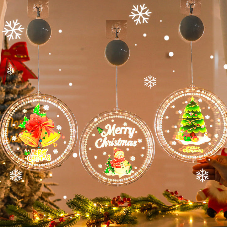 Deco Snow Suction LED Wall Sconce Lamp Decoration Light