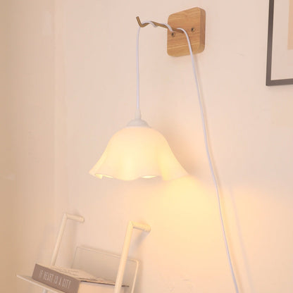 French Acrylic Hanging 1-Light Wall Sconce Lamp Night Light