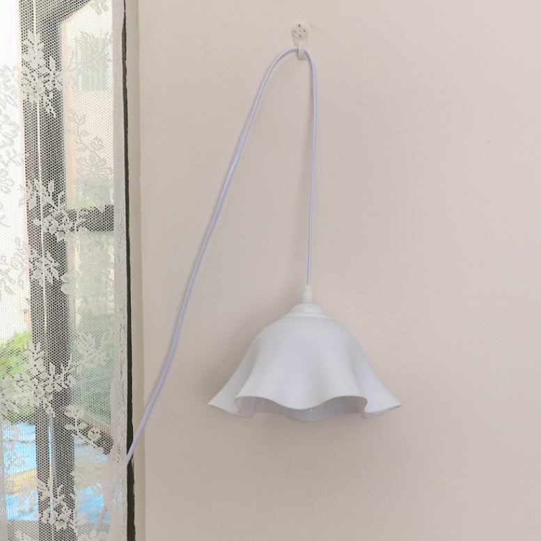 French Acrylic Hanging 1-Light Wall Sconce Lamp Night Light