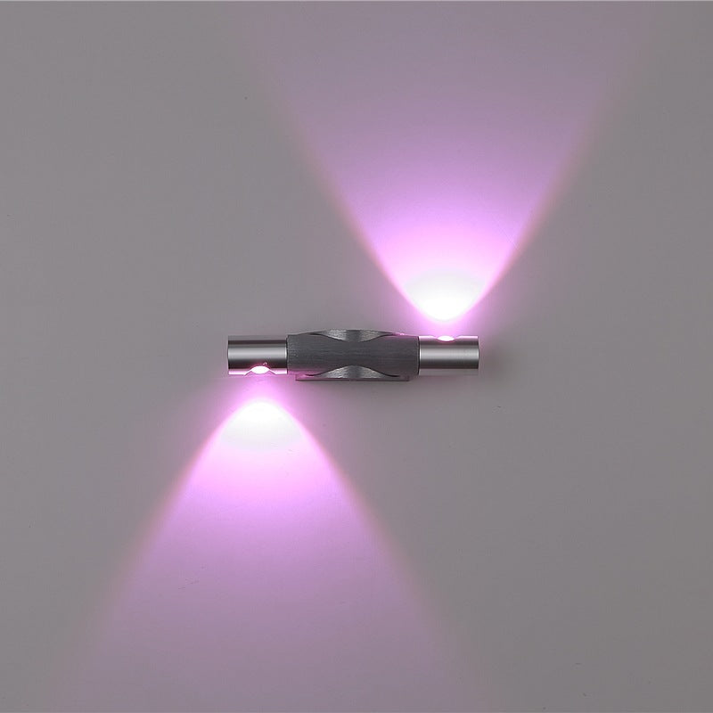 Aluminum Strip Brushed Turnable LED Wall Sconce Lamp