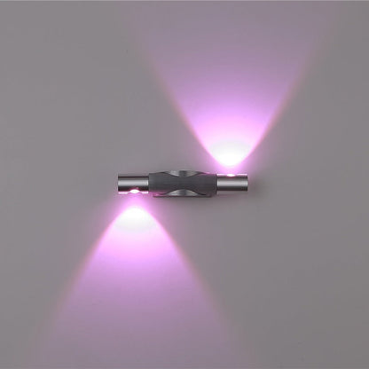 Aluminum Strip Brushed Turnable LED Wall Sconce Lamp