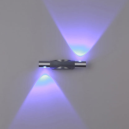 Aluminum Strip Brushed Turnable LED Wall Sconce Lamp