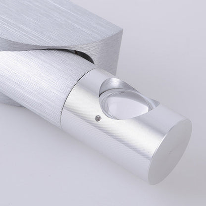 Aluminum Strip Brushed Turnable LED Wall Sconce Lamp