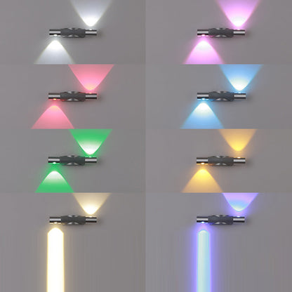 Aluminum Strip Brushed Turnable LED Wall Sconce Lamp